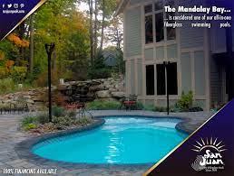 The Mandalay Bay San Juan Pools Fiberglass Pools Fiberglass Swimming Pools San Juan Pools