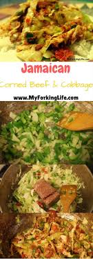 This Jamaican Authentic And Delicious Corned Beef And Cabbage Is Perfect For Any Quick Weeknight Meal Use Ca Corn Beef And Cabbage Jamaican Dishes Corned Beef