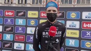 Teuns crossed it with a gesture to his late grandfather who passed away a couple of weeks before the tour. Dylan Teuns Interview At The Start De Brabantse Pijl 2021 Youtube