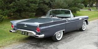 Image result for Woodsmoke Gray 1957 Thunderbird