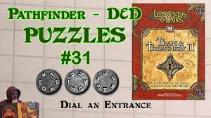 Check spelling or type a new query. Pathfinder D D Puzzles 31 Dial An Entrance Traps Treachery Ii Review Youtube
