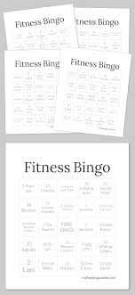 Free Printable Bingo Cards For Kids Fitness Bingo Bingo For Kids Bingo Printable Bingo Cards