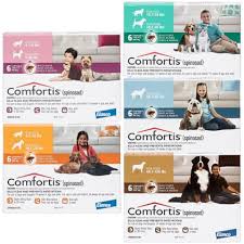 Comfortis Spinosad Flea Prevention For Dogs Cats