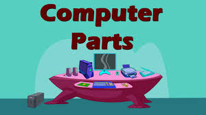 Parts of a computer worksheet. Computer Parts By Little Buds Youtube