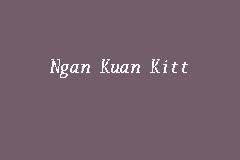 Abbas & ngan, ipoh, perak. Ngan Kuan Kitt Lawyer In Ipoh