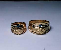 Harley Davidson Wedding Rings Perak Perhiasan