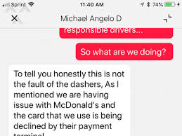 Can't even cancel to sign up w/o chase to get it working again. Doordash Awful Experience Aug 25 2018 Pissed Consumer