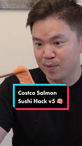 $30 Costco Salmon is an unbeatable sushi deal. Let's turn this $30 fillet  to $500 of sushi at home. This is v5 #sushi #sashimi #costco #thesushiguy  #fyp