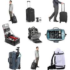 This multifunctional backpack luggage packs comfort and convenience with its multiple, padded sleeves for laptop and tablet storage. The Best Carry On Camera Bags Here Are 6 To Fly With Shutterbug