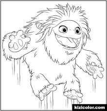 Exactly, different, good, fine, best, perfect, amazing abominable snowman coloring page. Obrzydliwe Yeti Skoki Kolorowanka Horse Coloring Pages Coloring Pages Drawings