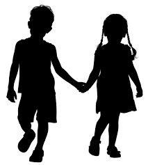 Black And White People Holding Hands Png Helping Hand Clipart Black And Download Free Clipartfest Com Kids Silhouette Silhouette Art Vinyl Projects Silhouette