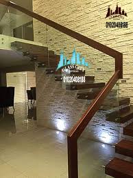 درابزين زجاج سيكوريت من جلاس سيتى glass handrail neon signs glass
