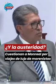 💰✈️¿Y la austeridad?: Cuestionan a Ricardo Monreal tras viajes al  extranjero de morenistas. #ricardomonreal #andréslópezbeltrán #mariodelgado  #europa #vacaciones #austeridad #morenistas #sinapsisocial