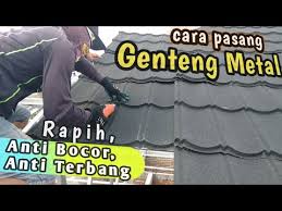 Kami bergerak di bidang jasa pasang dan bongkar pasang atap baja ringan dan pemasangan plafon gypsum di wilayah jakarta, bekasi, depok, tangerang. Cara Pasang Genteng Metal Atap Model Limas Jurai Youtube