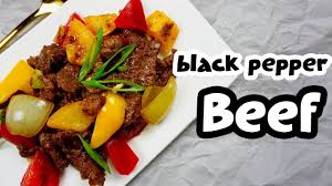 Punya stok daging sapi di rumah? Cara Membuat Sapi Lada Hitam Atau Black Pepper Beef Youtube