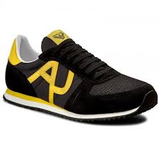 Discover armani exchange at asos. Sneakers Armani Jeans 935027 7p420 00020 Nero Sneakers Low Shoes Men S Shoes Efootwear Eu