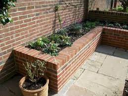 25 Beautiful Brick Flower Bed Ideas For Front Yard Landscaping Freshouz Com Brick Garden Brick Flower Bed Brick Raised Garden Beds