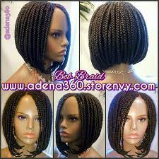 Take The Stress Off Your Hair And Order A Hand Made Medium Sized Bob Braid Wig Order Here Www Adena360 Storenvy Com Bob Braids Short Braids Wigs