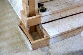 Remodelaholic Staircase Remodel Project Staircase Remodel Living Room Remodel Stair Remodel
