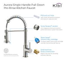 kibi aurora single handle high arc pull