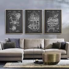 Travel inspired home decor ideas'll bring your world citizen personality and a general feeling of this list of travel inspired home decor ideas includes easy to make it to show off mementos from your. Space Shuttle Canvas Posters And Prints Biplane Patent Print Outer Space Science Blueprint Vintage Posters Aviation Wall Decor Painting Calligraphy Aliexpress