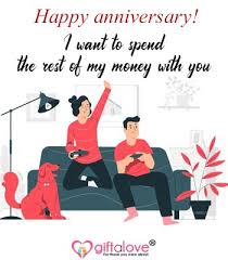 Here are some latest 65+ funny anniversary ecards and meme cards that you can send to your husband, wife, loved ones or friends to make their day memorable and smiling. 100 Happy Anniversary Wishes Messages Quotes Greetings Giftalove