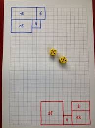 dobbelopp spel om oppervlakte en tafels mee te oefenen tafels oefenen rekenspelletjes tafel leren