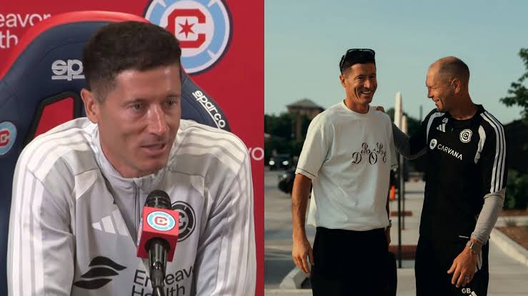 Skandaliczne wpadki przy prezentacji Lewandowskiego w Chicago. Dziennikarze  grzmią: kompromitacja!