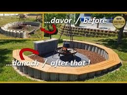 Weitere ideen zu grillplatz im garten, design für aussenküche, grillen im freien. Mit Einer Feuerschale Und Pflanzsteinen Einen Richtig Schonen Lagerfeuer Grillplatz Selber Bauen Youtube