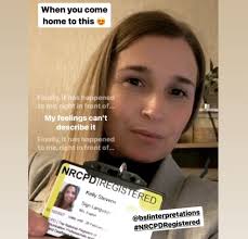 3 of our recent students who are now fully qualified Sign Language  Interpreter! So proud and pleased for you all. All that hard work has paid  off! We wish you the best