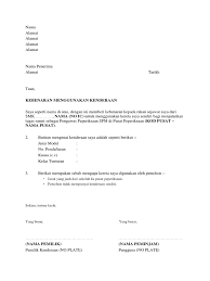 Check spelling or type a new query. Sample Surat Kebenaran Menggunakan Kenderaan