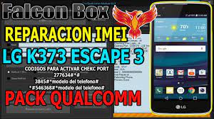 Be aware of firmware updates and factory resets if they come up too. Reparacion F4 Imei Lg K373 Escape 3 Falcon Box Youtube