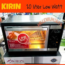 Berama lama dan suhu berapa memanggang ikan di oven kirin. Wt 195 Oven Kirin Kbo 200 Ra 20 Liter Low Watt Body Stainless Pakai Shopee Indonesia