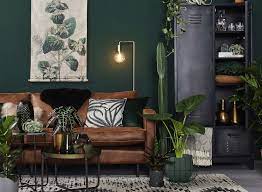 Groene Muur Groene Huiskamerindustrieel Muur Living Room Scandinavian Living Room Colors Living Room Green