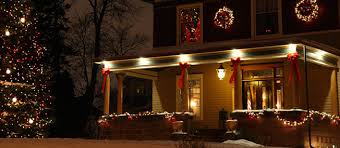 Image result for Christmas porch decorating