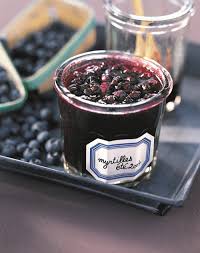 Confiture De Myrtilles Au Caramel Recette Confiture Myrtille Confiture Recette Confiture