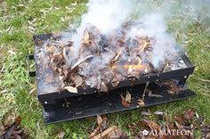 Le Feu Roulant Fait Office De Barbecue Brasero Chauffe Plat Feu De Camps Et Incinerateur De Jardin Cuisine Exterieur Incinerateur De Jardin