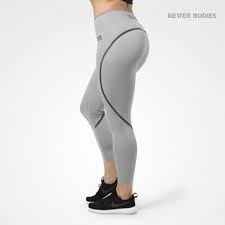 Better bodies frost grey tights active women's medium m high rise. Better Bodies Astoria Tights Greymelange Fitness Fashion Store