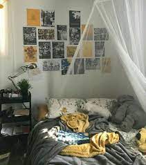 Room Ideas Tumblr Aesthetic Yellow 2 Www Tasisatap Com Aesthetic Bedroom Dorm Room Decor Yellow Bedroom