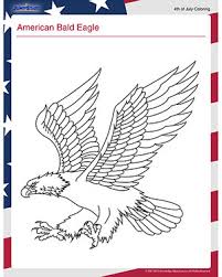 Now bald eagle coloring page pages american best of 8542. American Bald Eagle Free July 4th Coloring Page For Kids Jumpstart