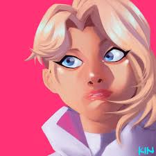 Gwen stacy is the exception. I Made A Fanart Of Gwen Stacy From Spider Man Into The Spider Verse Spidergwen