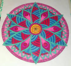 Grab these 10 floral adult coloring pages and get take a coloring break. Mandala Coloring Pages Finished