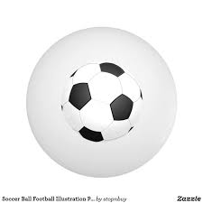 Soccer Ball Football Illustration Ping Pong Ball Zazzle Com Soccer Ball Football Illustration Soccer