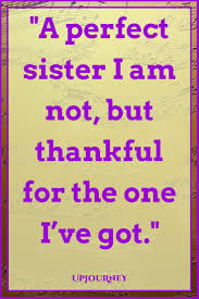 Birthday Wishes In Hindi For Sister Funny Sister Quotes A Perfect Sister I Am Not But Thankful For The One I Ve Got Sister Love Quotes Sister Quotes Funny My Sister Quotes