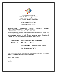 Selamat datang ke pautan pintas portal rasmi jabatan akauntan negara malaysia. Jpn Malaysia No Twitter Pemberitahuan Pembukaan Semula Operasi Kaunter Jpn Utc Keramat 1jpnm Rakyatdihatijpn