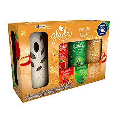 Glade Automatic Spray Starter Set Holiday Collection Cozy Cider Sipping Tree Lighting Wonder Frosting With Love Wantitall