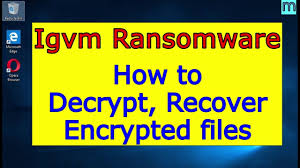 Artikel yang menjelaskan cara mengembalikan file yang terhidden di flashdisk dengan mudah dan sederhana. Igdm Virus Ransomware How To Decrypt Igdm Files Igdm File Recovery Guide Youtube