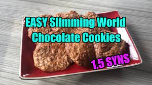 Easy Slimming World Chocolate Cookies 1 5 Syns For 6 Cookies Youtube