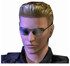 Albert Wesker Face Art