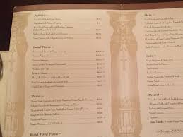 Dinner Menu Picture Of Pacinos Italian Restaurant Rockhampton Tripadvisor